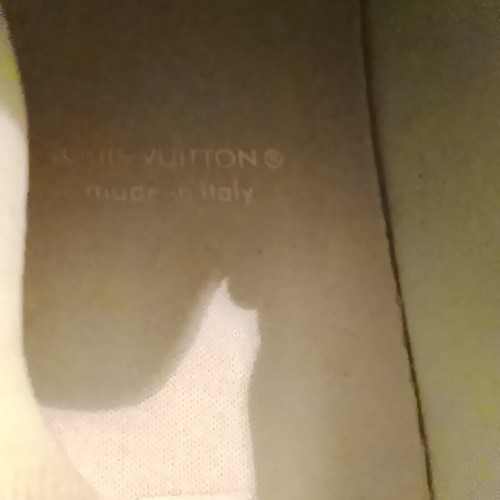 Louis Vuitton Trainer Sneakers mint green and white, like new, size 39