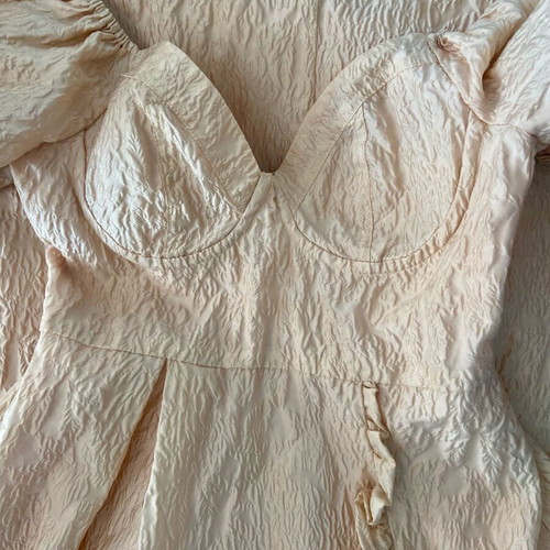 Ethereal long nude dress Sister Jane new, size XS