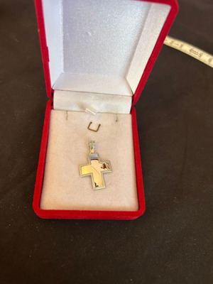 Silver 925 cross like new, 5 g, 2 cm length