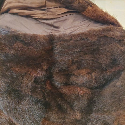 Genuine mink fur bolero like new, natural