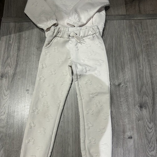 Mayoral girls' tracksuit like new, size 122 cm, beige