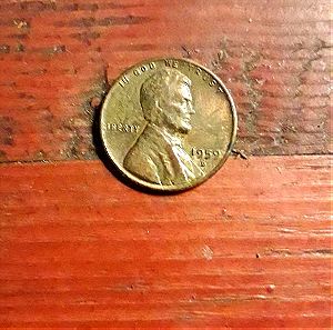 1959D Lincoln cent