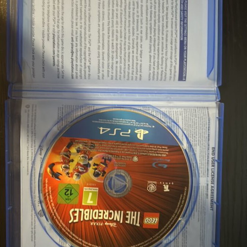 The Incredibles PS4 game like new
