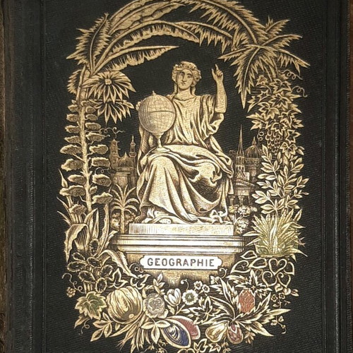 Geography and Ethnography of Various Nations with 9 Lithographs, like new, French edition