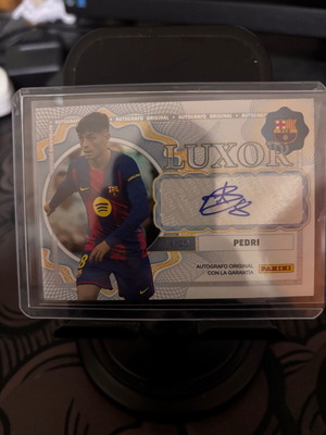 Pedri FC Barcelona Panini Club 2026 Autographed Card Limited 14/50