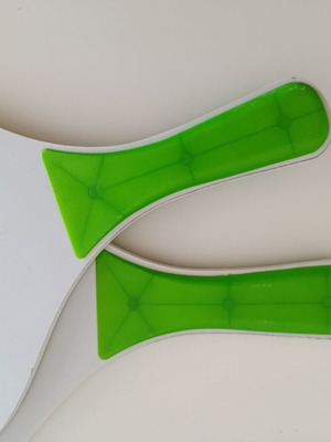 Wooden beach rackets used