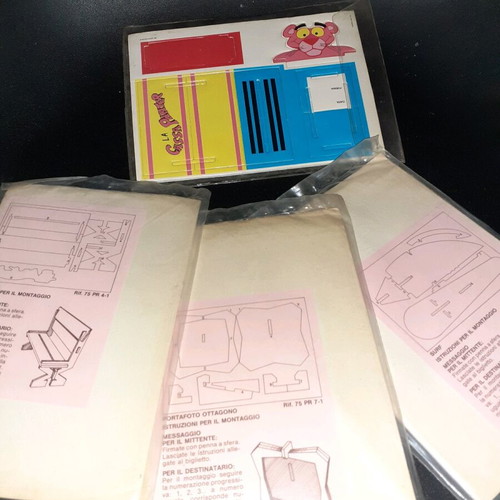 Pink Panther four crafts new, pack