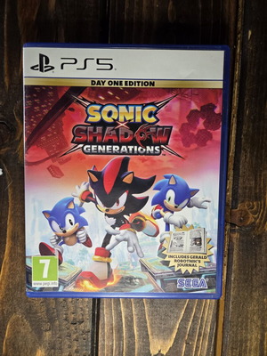 Sonic x Shadow Generations Day One Edition PS5 game, like new