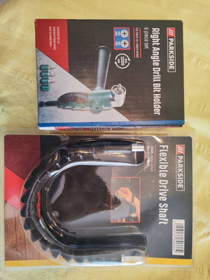 Hammer drill accessories new, set of two