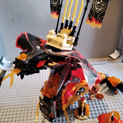 Lego Ninjago Fire Fang used, original