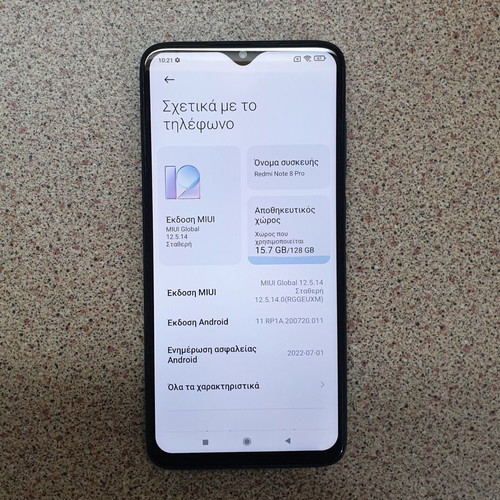 Xiaomi Redmi Note 8pro 128GB 6GB used, green, NFC, dual SIM