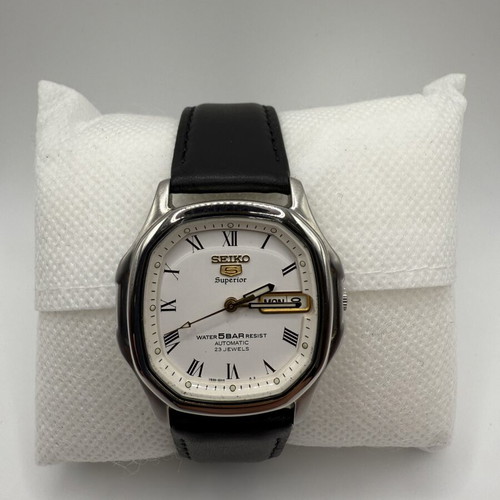Seiko 5 Superior SKZ035 Whirlpool Dial Automatic Watch used