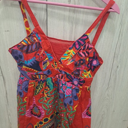Desigual top like new, size L, colorful
