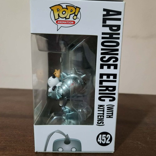 Funko Pop! Alphonse Elric with Kittens Fullmetal Alchemist vinyl figure like new