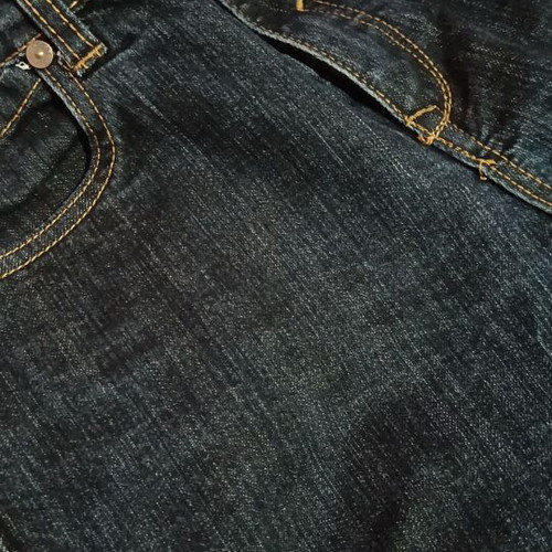 Classic women's jeans, size S, dark blue