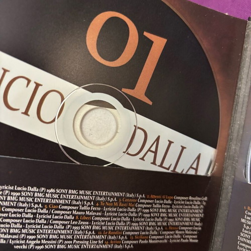 Lucio Dalla 4 CDs like new, pop