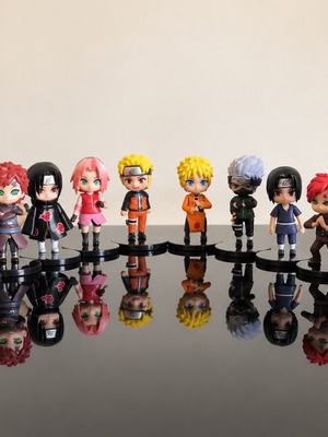 Naruto Ultimate Complete Pack φιγούρες σαν καινούργιο, σετ 24