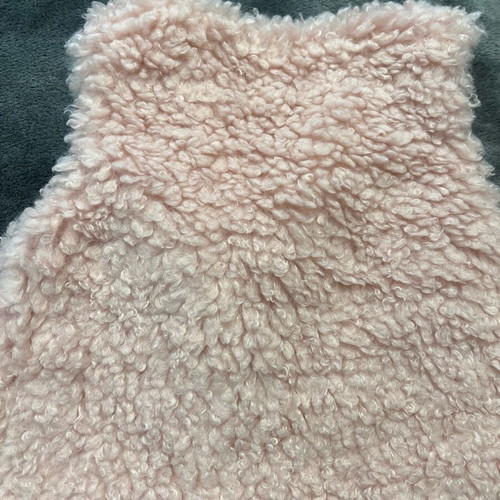 Fur vest for 1 year old like new, unworn