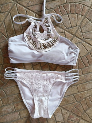 Swimsuit size M white like new
