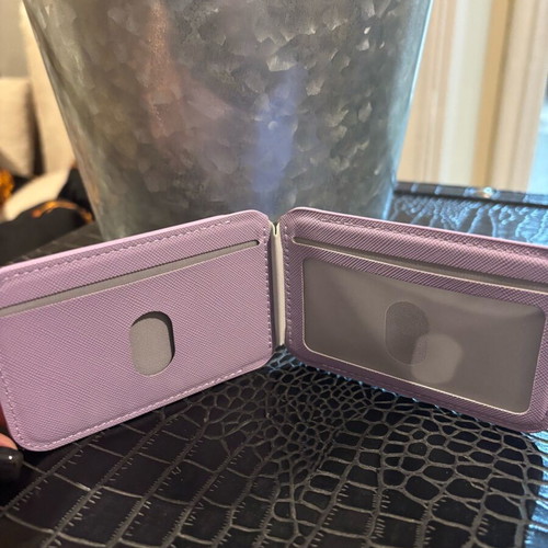 ESR magnetic card holder and iPhone phone stand new lilac