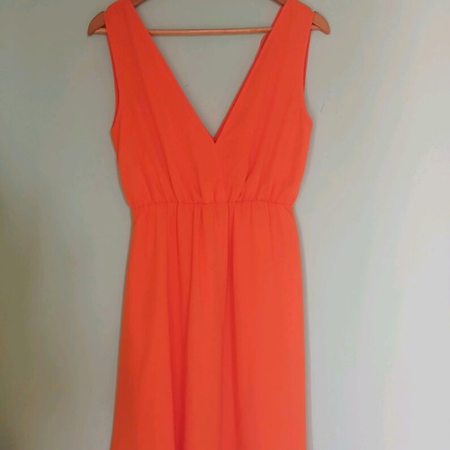 Lavand dress new, summer style, size M, orange
