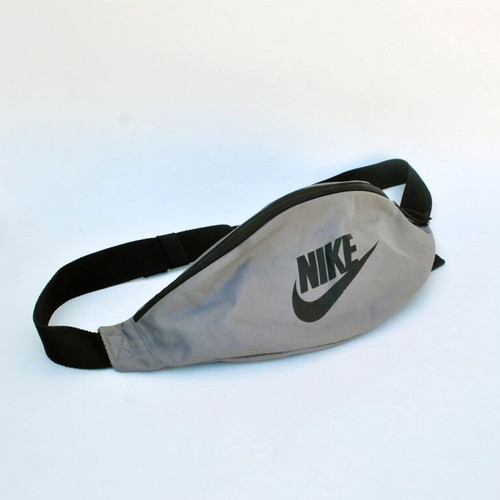Nike gray bum bag used, nylon polyester waist pack