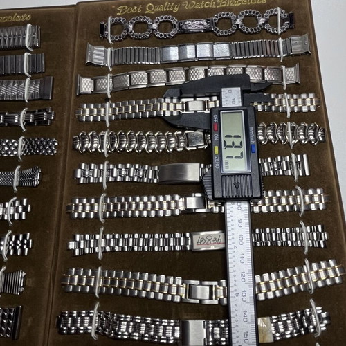 Watch bracelets lot vintage NOS unisex, like new, 14mm-20mm