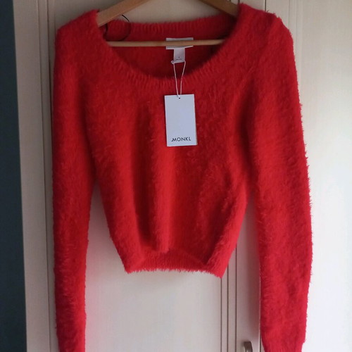 Monki Pullover New Red