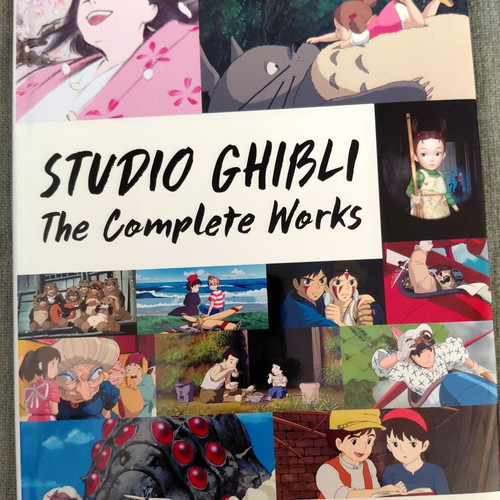 Studio Ghibli The Complete Works book, brand new
