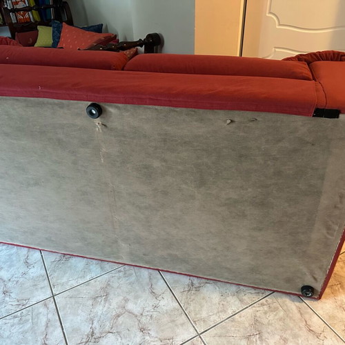 Two-seater sofa used 1.72x0.85 with cushions
