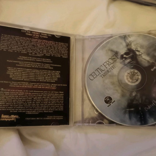 Cd Various Celtic Frost Tribute Order Of The Tyrants used