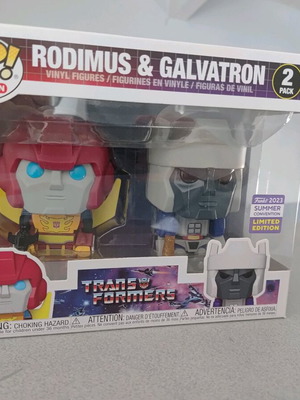 Funko Pop! Transformers Rodimus & Galvatron Limited Edition new