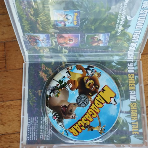 DVD Μαδαγασκάρη μεταχειρισμένο, μεταγλωττισμένο κινούμενο σχέδιο
