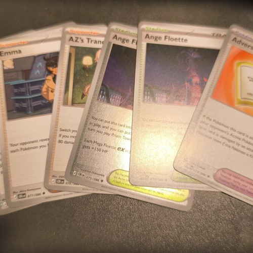 Chaos Rising 70% Set with Froakie IR Cards like new