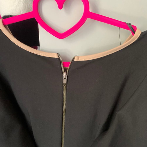 BSB blouse like new, black with beige details, size XXL