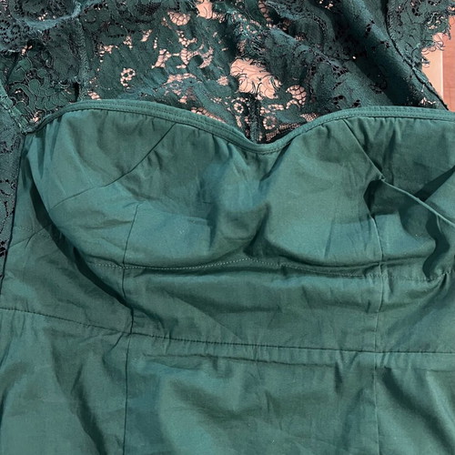 Ivy & Oak dress like new, green, lace