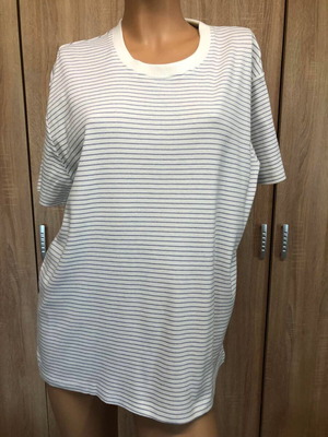 Street Legal T-shirt, size L, white and blue