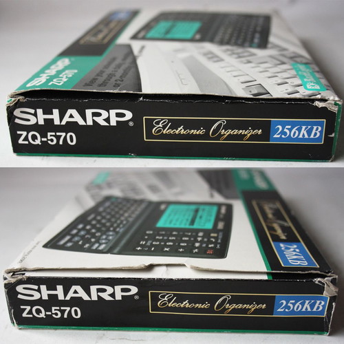 Sharp Electronic Organizer ZQ-570 256KB Backlight new