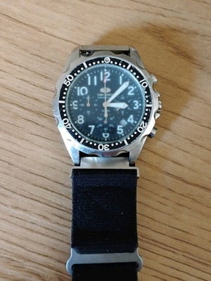 Time Force watch used 40mm, waterproof 10atm, two straps