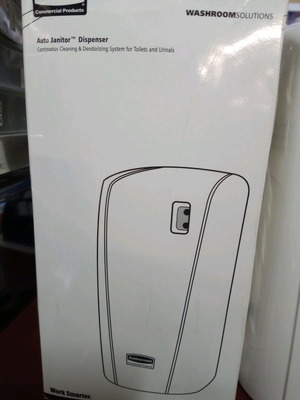Auto Janitor Dispenser καινούργιο με 7 σακουλάκια Auto Clear Crystal Water