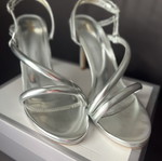 Migato silver sandals like new, size 41