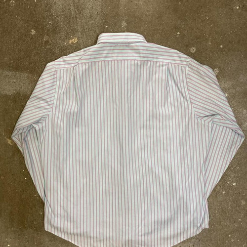 Lauren Ralph Lauren Longsleeve Shirt XL, light blue purple pinestripe