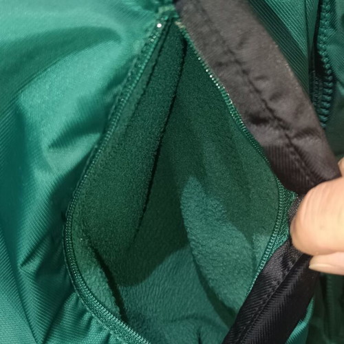 Adidas football jacket used with fleece lining