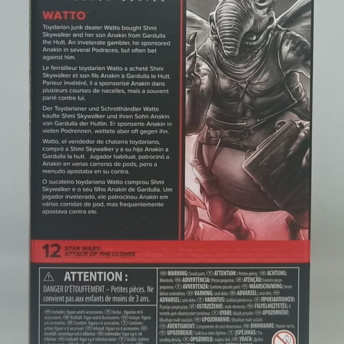 Star Wars Episode II Black Series Watto 6" Action Figure new