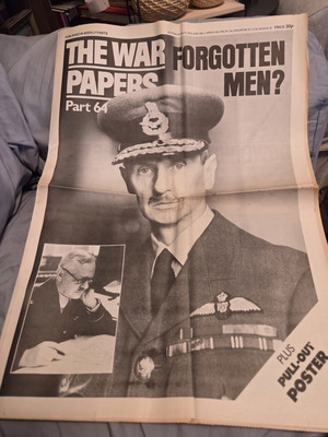The War Papers μέρος 64 μεταχειρισμένο, εφημερίδα Β' Παγκοσμίου Πολέμου