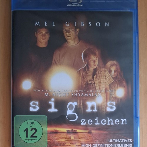 Signs Blu-ray movie with Greek subtitles