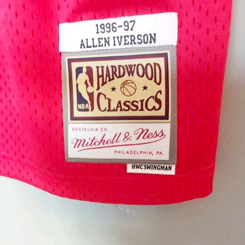 Mitchell and Ness Allen Iverson 1996-97 Swingman Jersey new