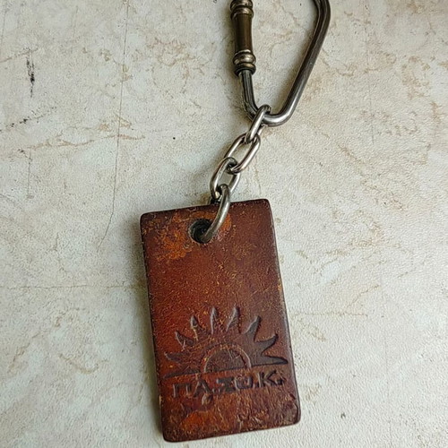Vintage keychain used, good condition