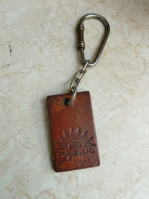 Vintage keychain used, good condition