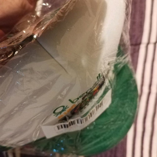 Καπέλο Benetton F1 καινούργιο, πράσινο, μέγεθος L